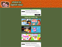 Tablet Screenshot of juegosdegravityfalls.com